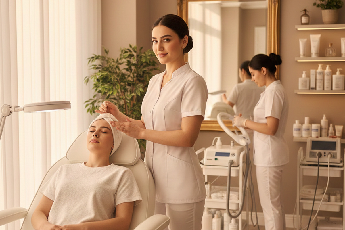 Veshje për Bukuri, Spa & Parukeri